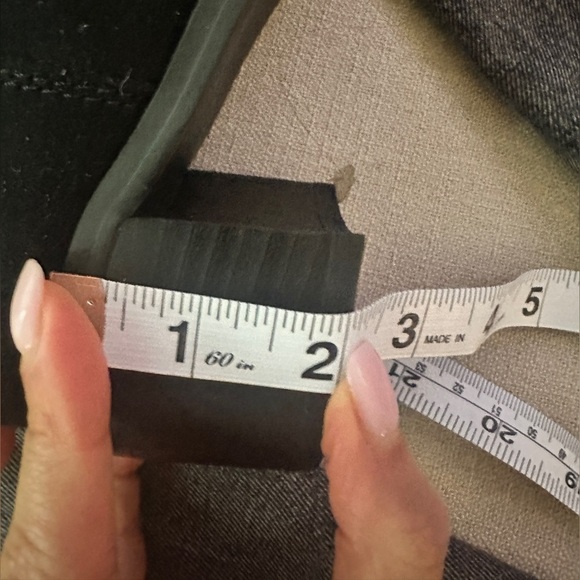 NWT Nancy Li Mid-Calf Sueded Boots with Silver Buckle - Picture 7 of 8